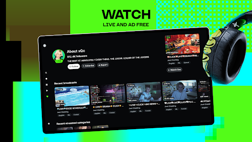 Kick: Live Streaming screenshot