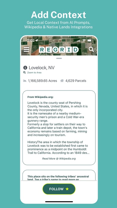 The Regrid Property App screenshot