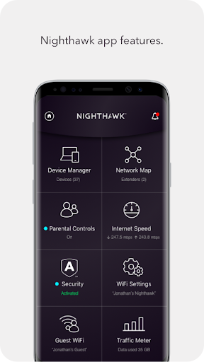 NETGEAR Nighthawk WiFi Router screenshot
