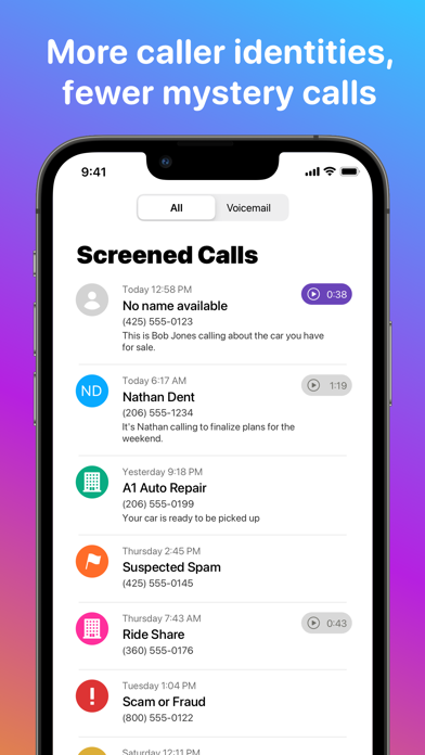 Hiya: Spam Blocker & Caller ID screenshot
