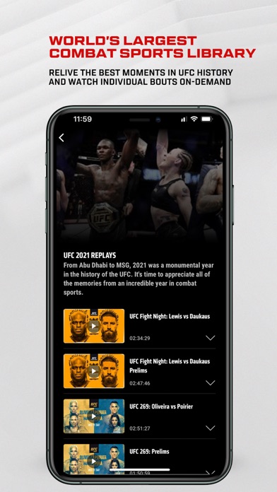 UFC screenshot