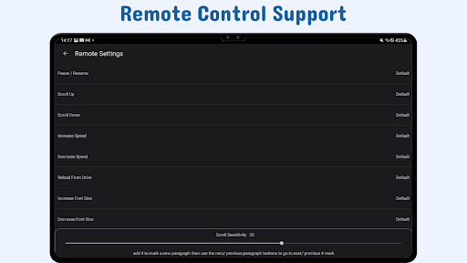 Nano Teleprompter screenshot