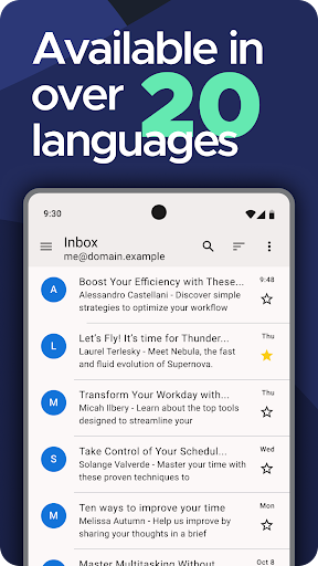 Thunderbird: Free Your Inbox screenshot