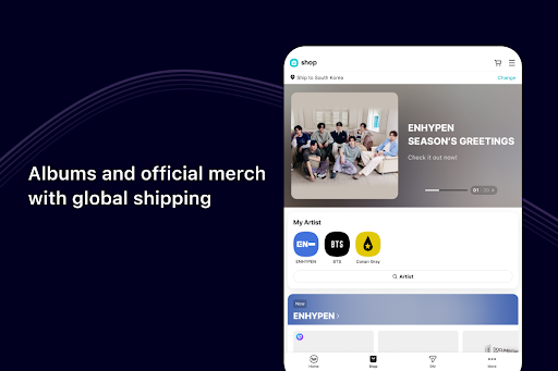 Weverse: Connect with Artists screenshot