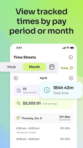 Time Clock: Easy Tracker screenshot