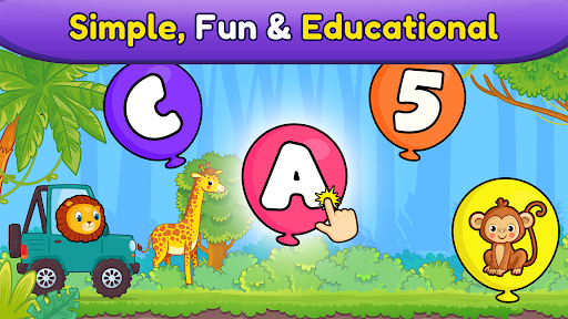 Balloon Pop Kids Learning Game screenshot