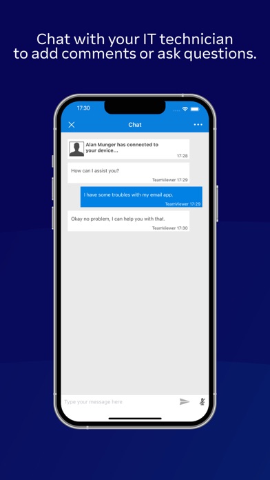 TeamViewer QuickSupport screenshot