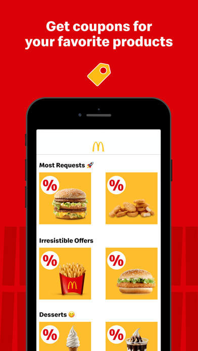 McDonald's Offers and Delivery screenshot