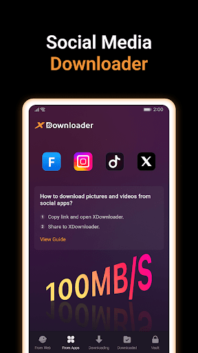X Video Downloader & Player screenshot