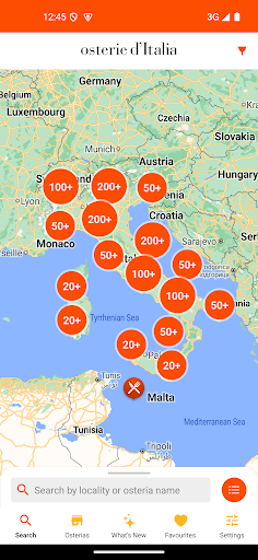 Osterie d'Italia 2025 screenshot