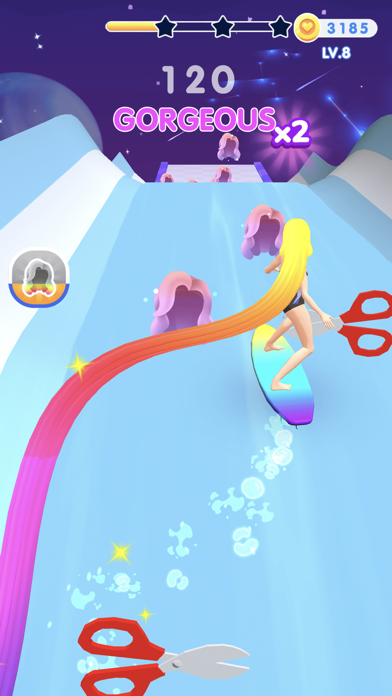 Dancing Hair: Dress Up screenshot