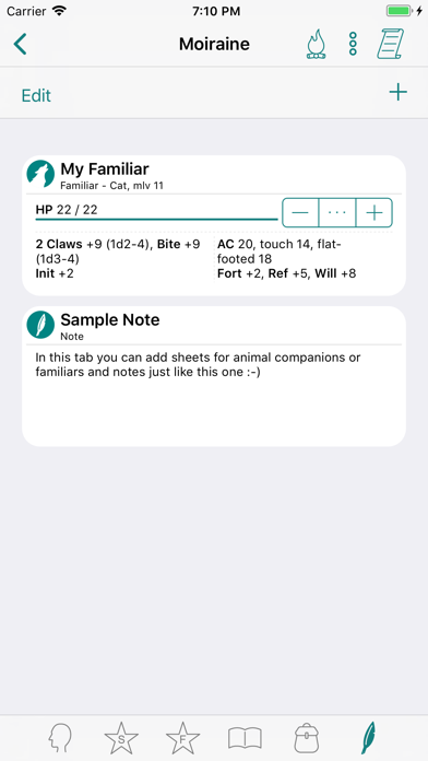RPG Scribe Pathfinder & 3.5e screenshot