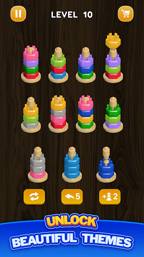 Nut Sort - Color Puzzle Games screenshot