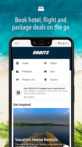 Orbitz Hotels & Flights screenshot