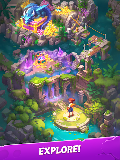 Merge Adventure: Travel Games screenshot
