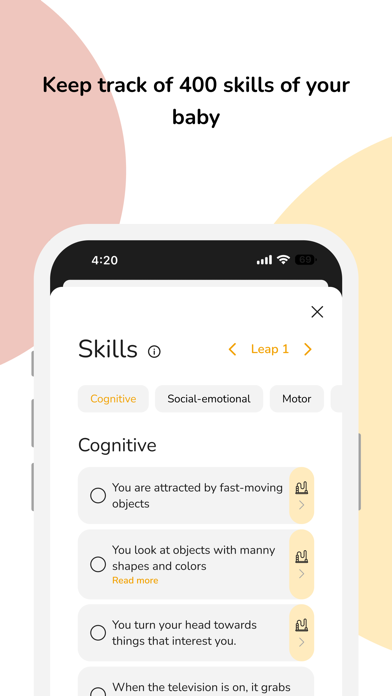 The Wonder Weeks - Leaps screenshot