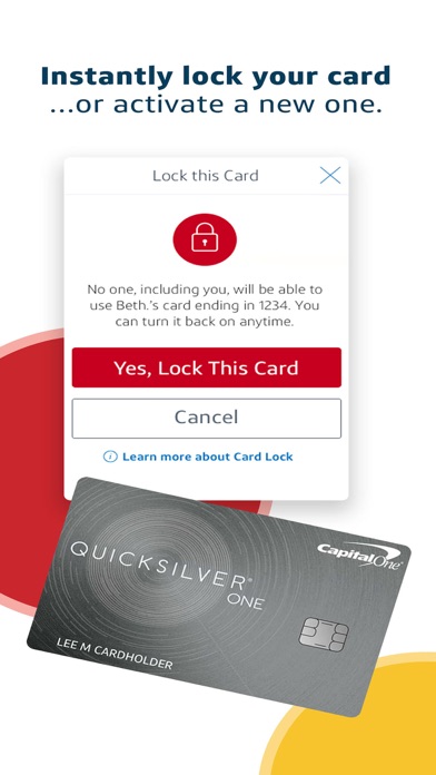 Capital One Mobile screenshot