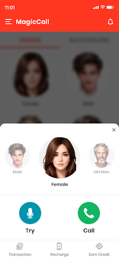 MagicCall – Voice Changer App screenshot