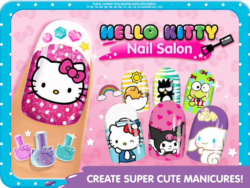 Hello Kitty Nail Salon screenshot