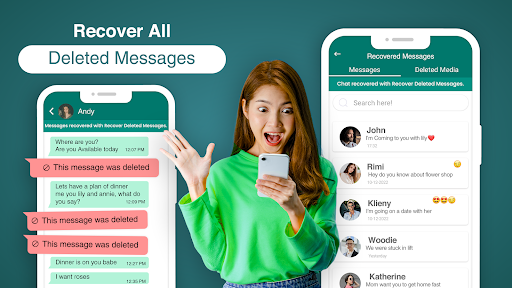 Recover Deleted Messages App screenshot
