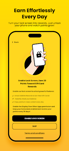 My SafeLink screenshot