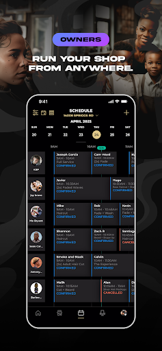 theCut: Barbershop Booking screenshot