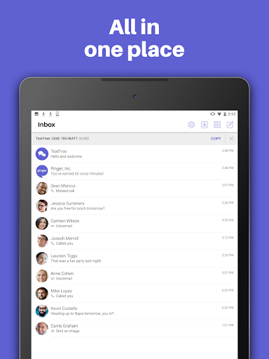 Text Free: Calling & Texting screenshot