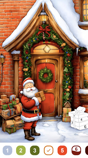 Christmas Color -Painting Book screenshot