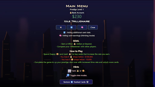 Idle Trillionaire: Money Game screenshot