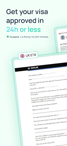 iVisa: ETA, eVisa, NZeTA, Visa screenshot
