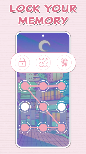Diary with Fingerprint Lock screenshot