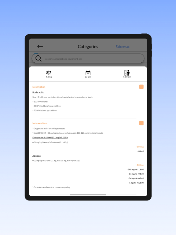Pedi STAT screenshot