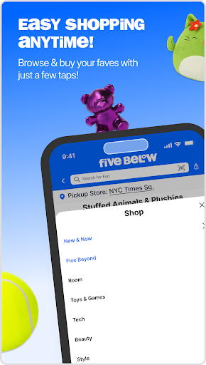 Five Below screenshot