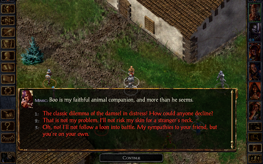 Baldur's Gate Enhanced Edition screenshot