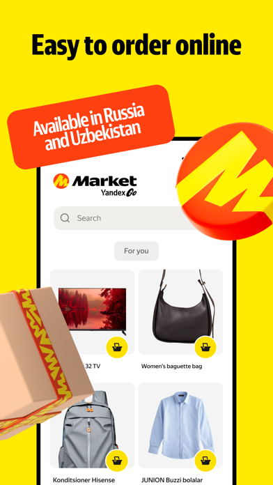 Yandex Go: Taxi Food Delivery screenshot