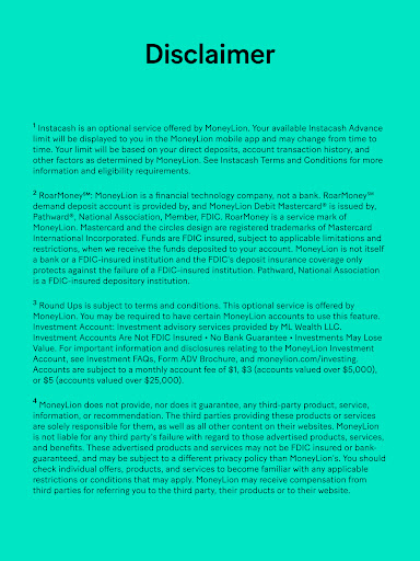 MoneyLion: Banking & Cash Back screenshot