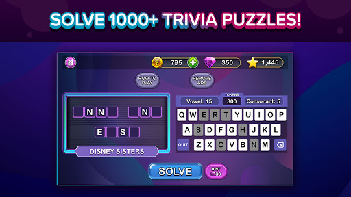 Trivia Puzzle Fortune Word Fun screenshot