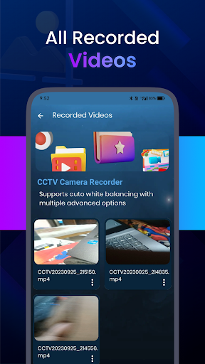 CCTV Camera Video Recorder App screenshot