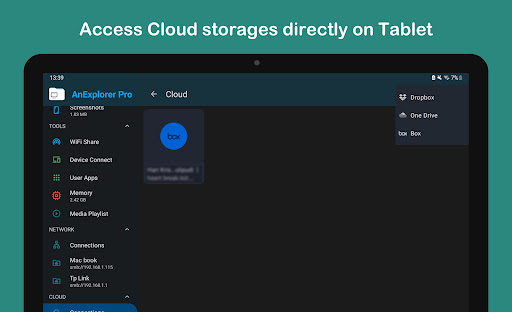 AnExplorer Pro File Transfer screenshot
