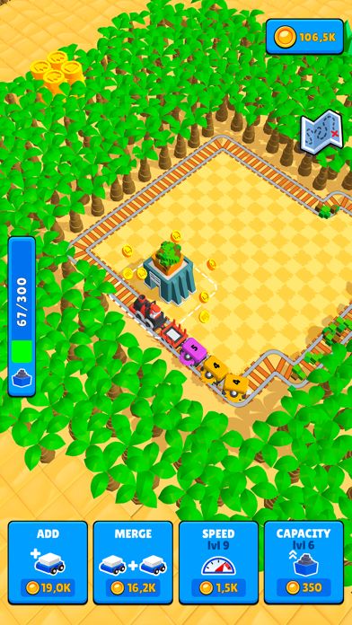 Train Miner: Idle Railway Game screenshot