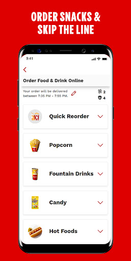 Cinemark Theatres screenshot