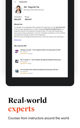 Udemy - Online Courses screenshot