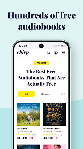 Chirp Audiobooks screenshot