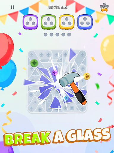 Unscrew Nuts Sort: Pin Puzzle screenshot