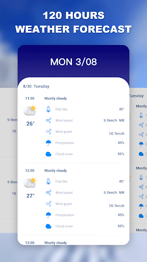Weather app - Radar & Widget screenshot