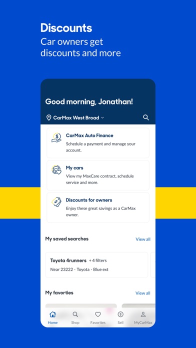CarMax: Used Cars for Sale screenshot