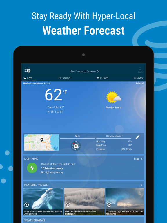Weather Radar by WeatherBug screenshot