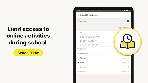 Norton Family Parental Control screenshot