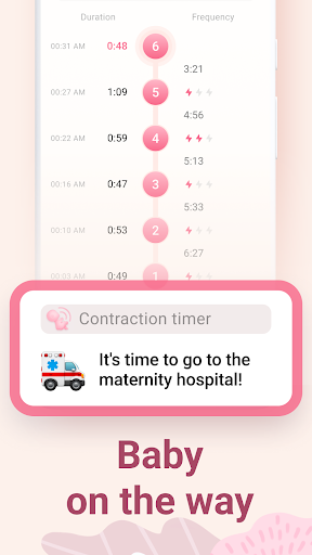 Contraction Timer & Counter screenshot