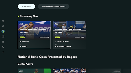 Tennis TV - Live Streaming screenshot